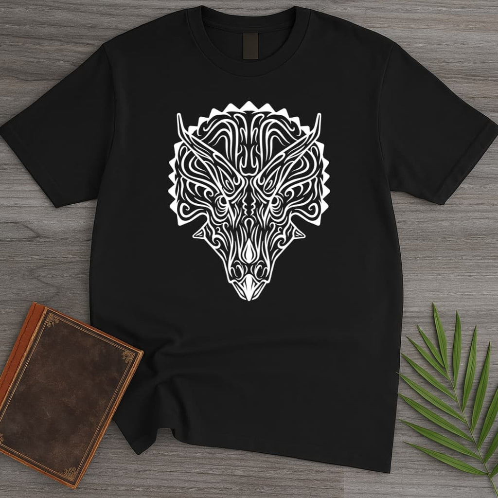 Minimalist Three-Horned-Face T-Shirt