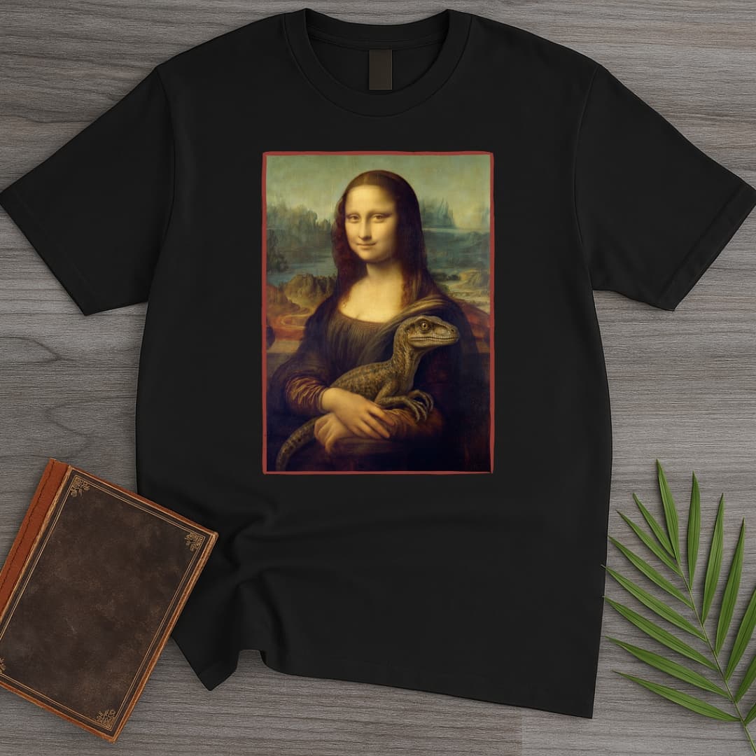 Mona Lisa Raptor T-Shirt
