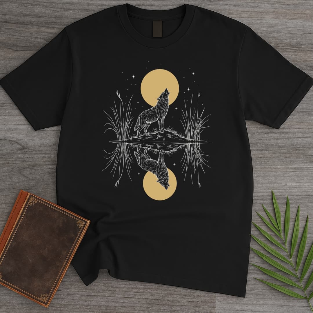 Moonlit Howl Wolf T-Shirt