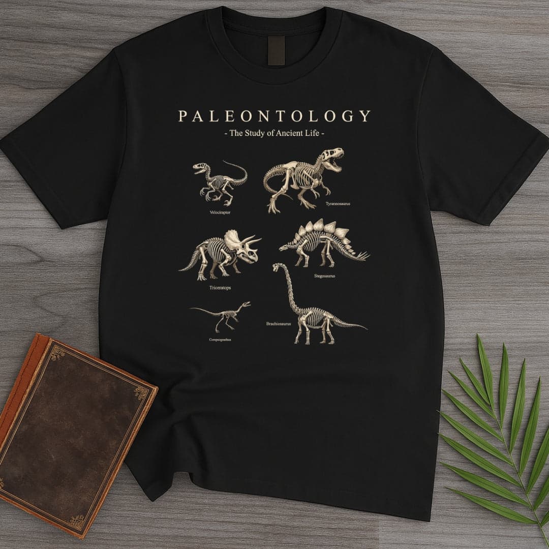Paleontology Fossil Museum T-Shirt