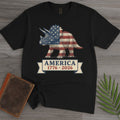 Patriotic Triceratops Americas 250th T-Shirt