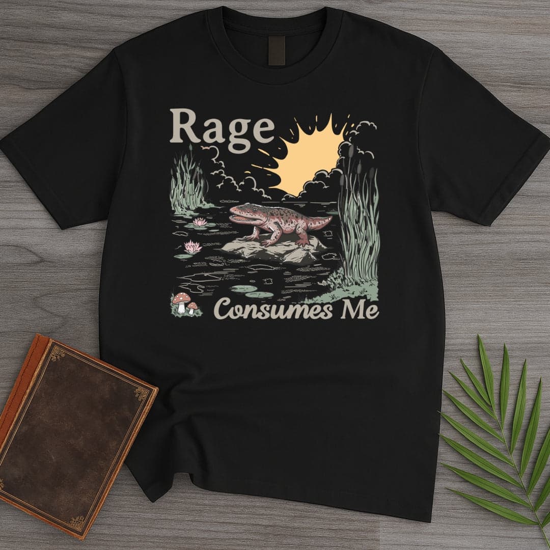Rage Consumes Me Hynerpeton T-Shirt