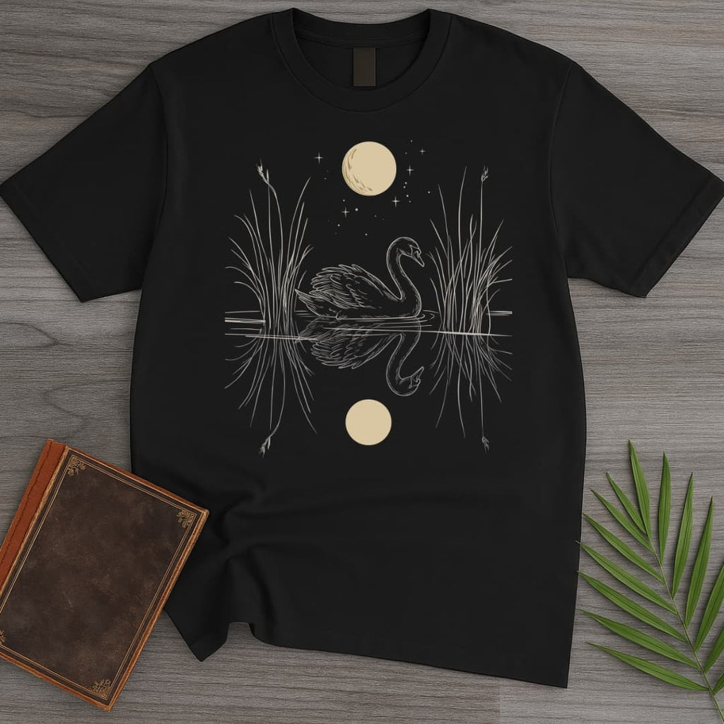 Silver Glide Swan T-Shirt