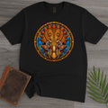 Stained Glass Regaliceratops T-Shirt