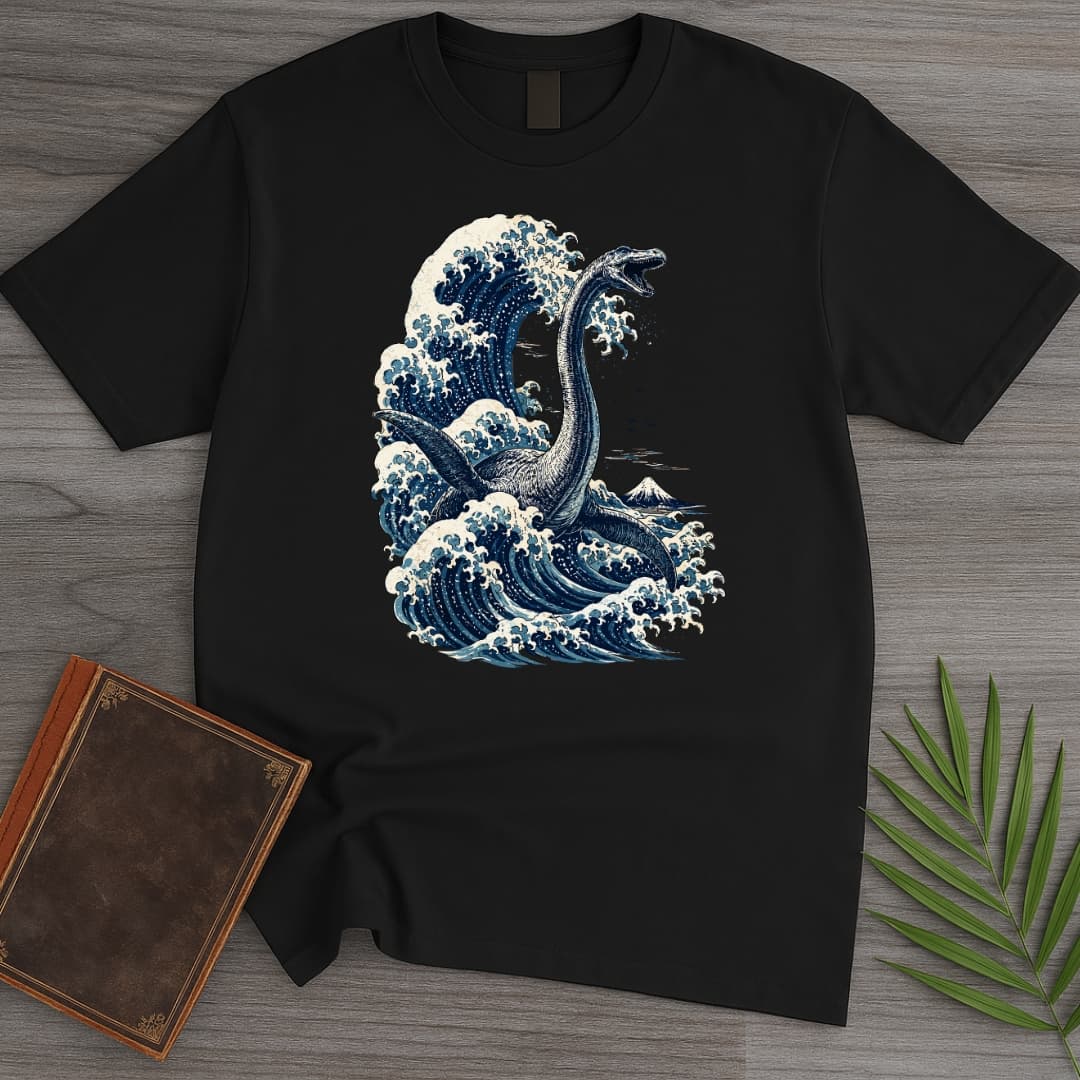 The Great Plesiosaurus Wave T-Shirt