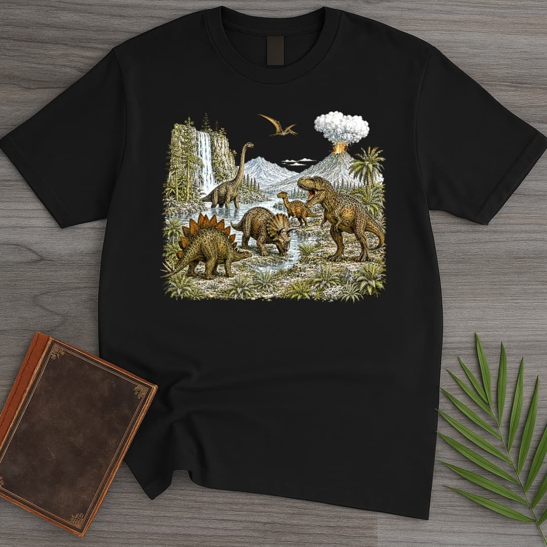 Vintage 1990's Jurassic Graphic T-Shirt