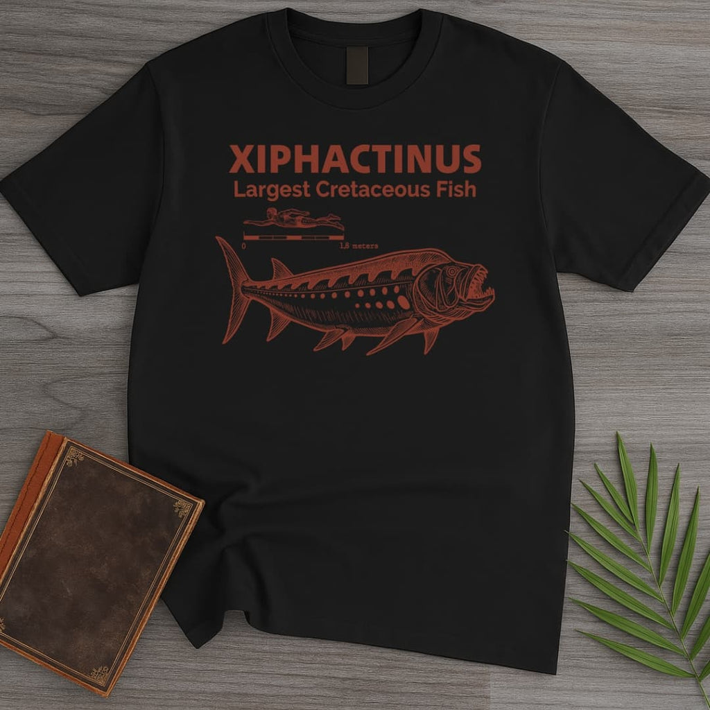 Xiphactinus Largest Cretaceous Fish T-Shirt