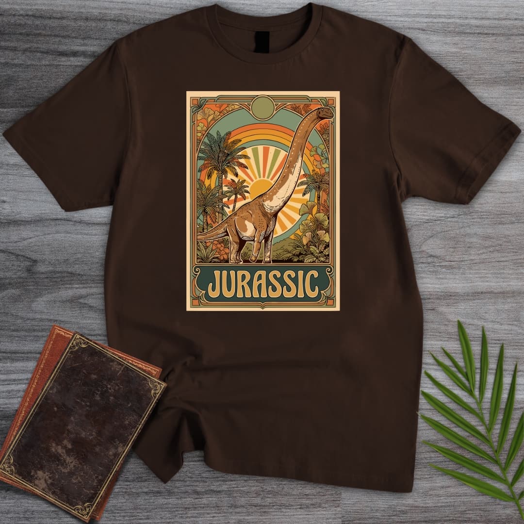 70s Vintage Jurassic Sauroposeidon T-Shirt