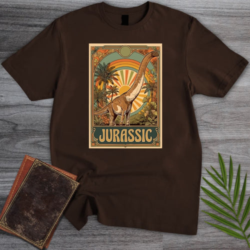 70s Vintage Jurassic Sauroposeidon T-Shirt
