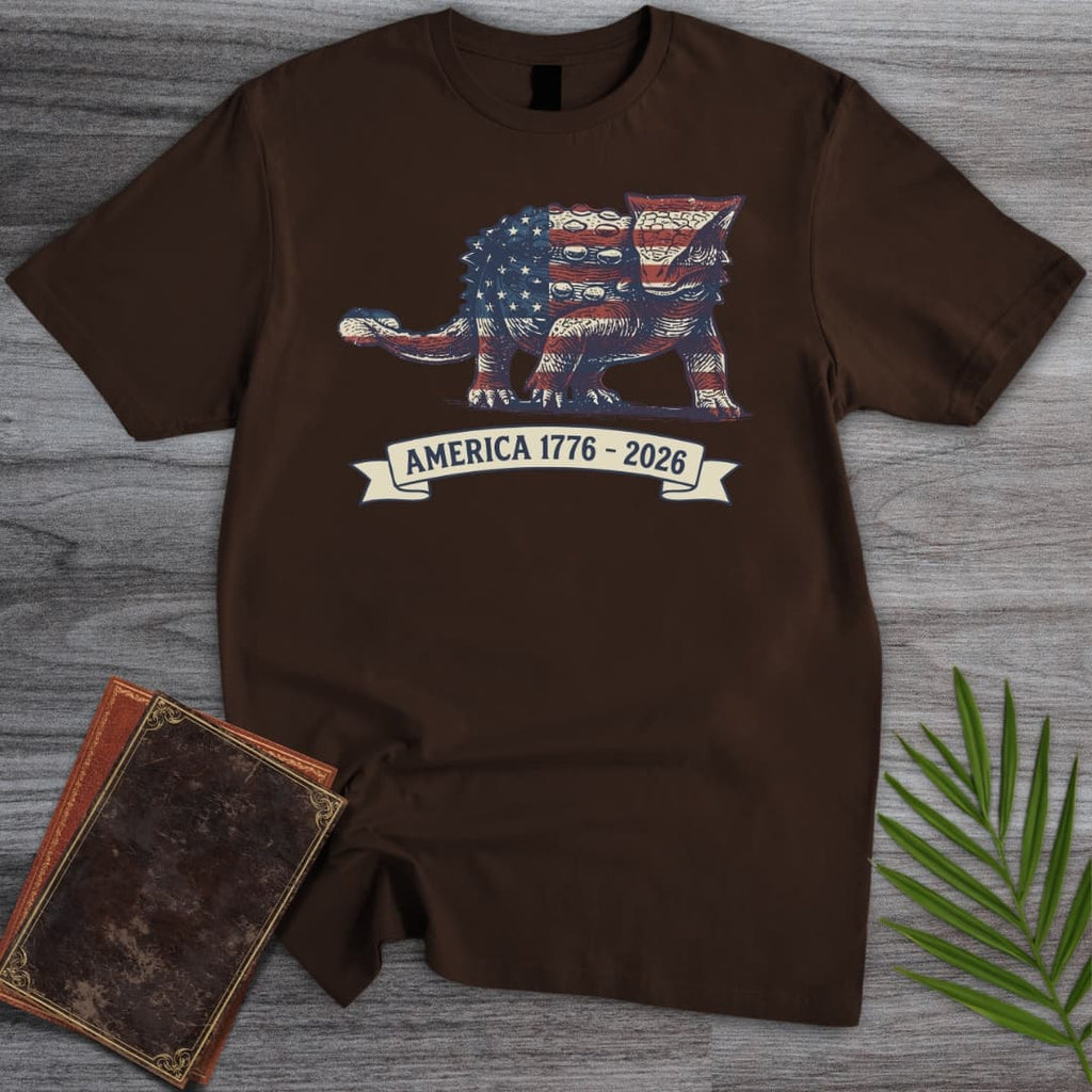 Armored Dinosaur Americas 250th T-Shirt