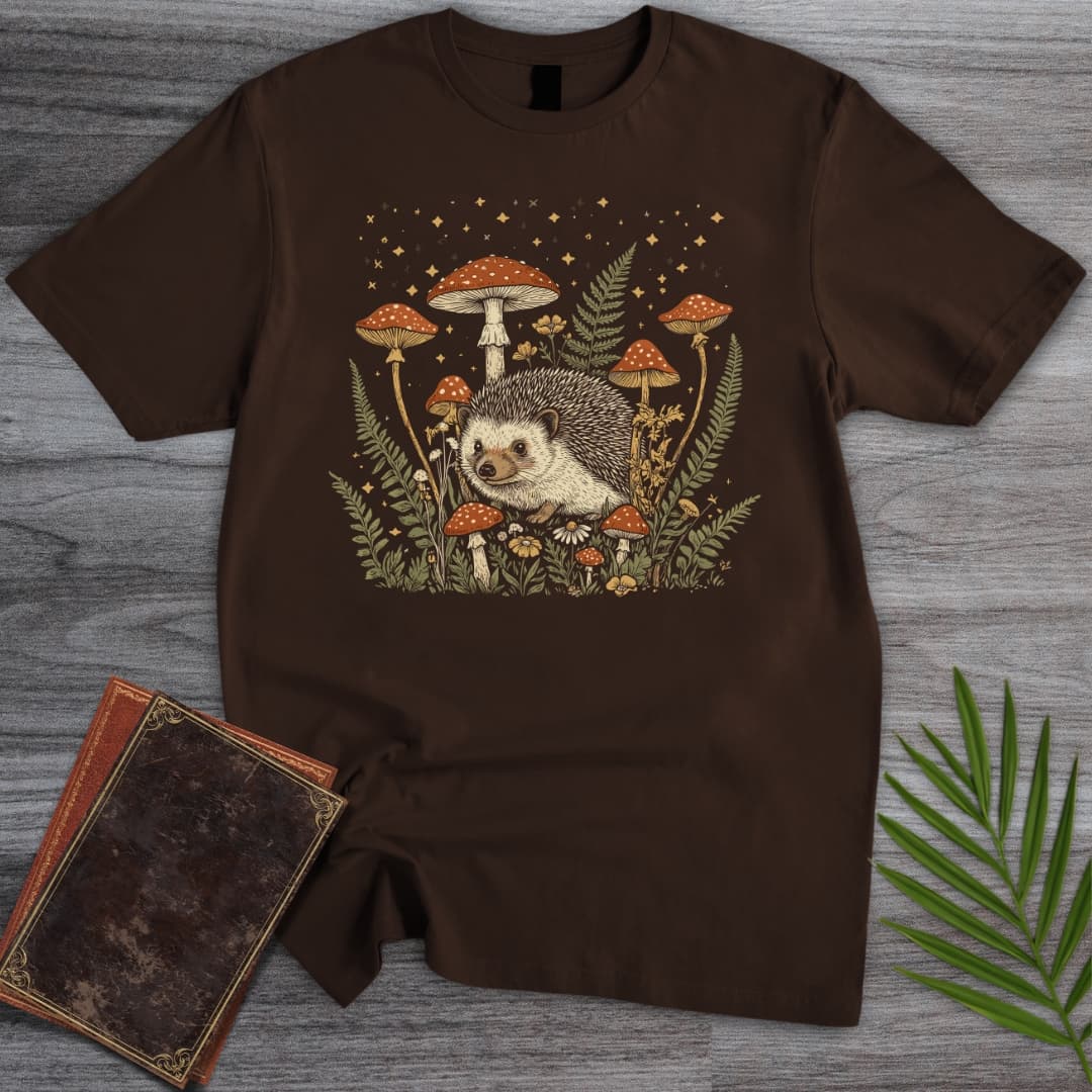 Enchanted Fern Hedgehog T-Shirt