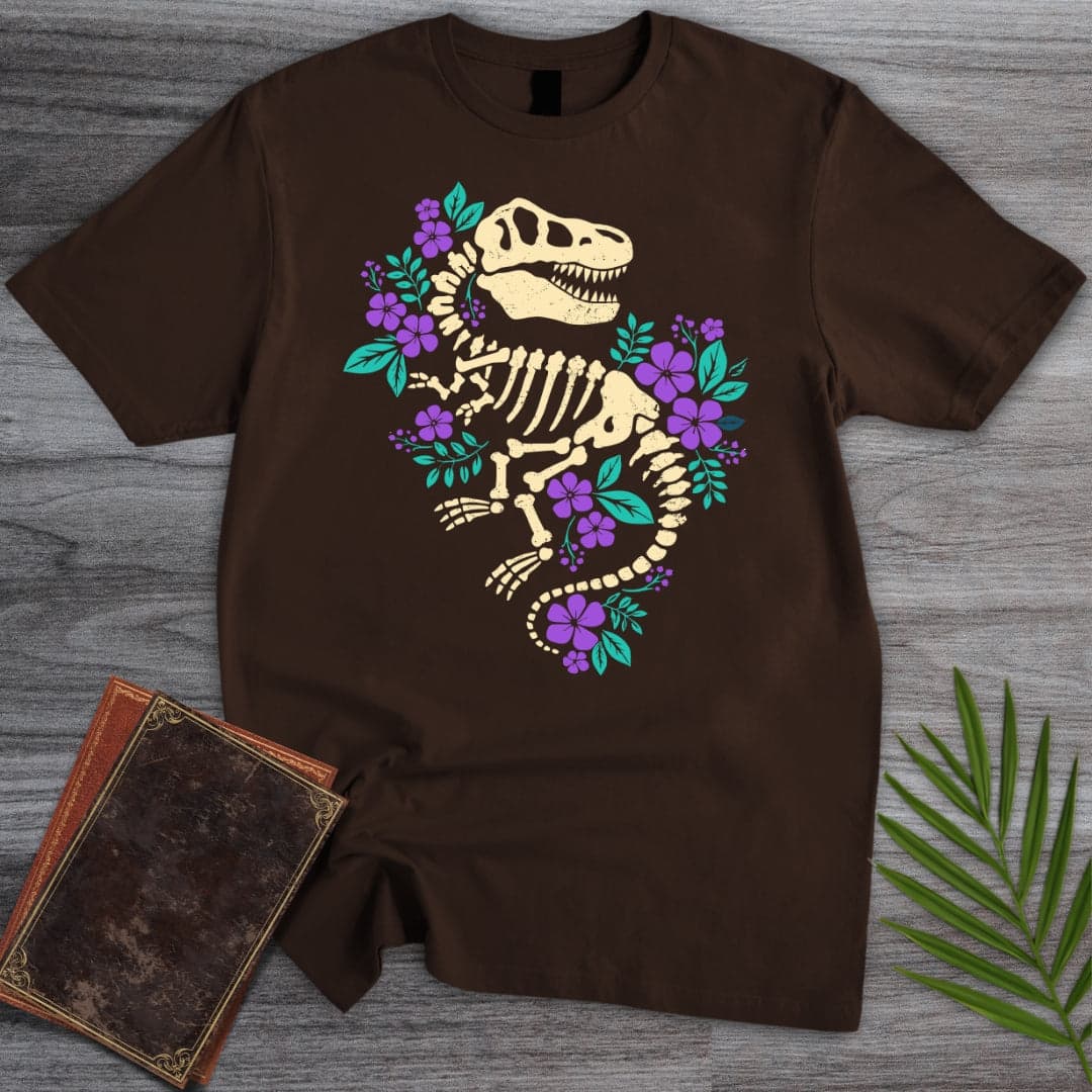 Floral T.rex Fossil T-Shirt