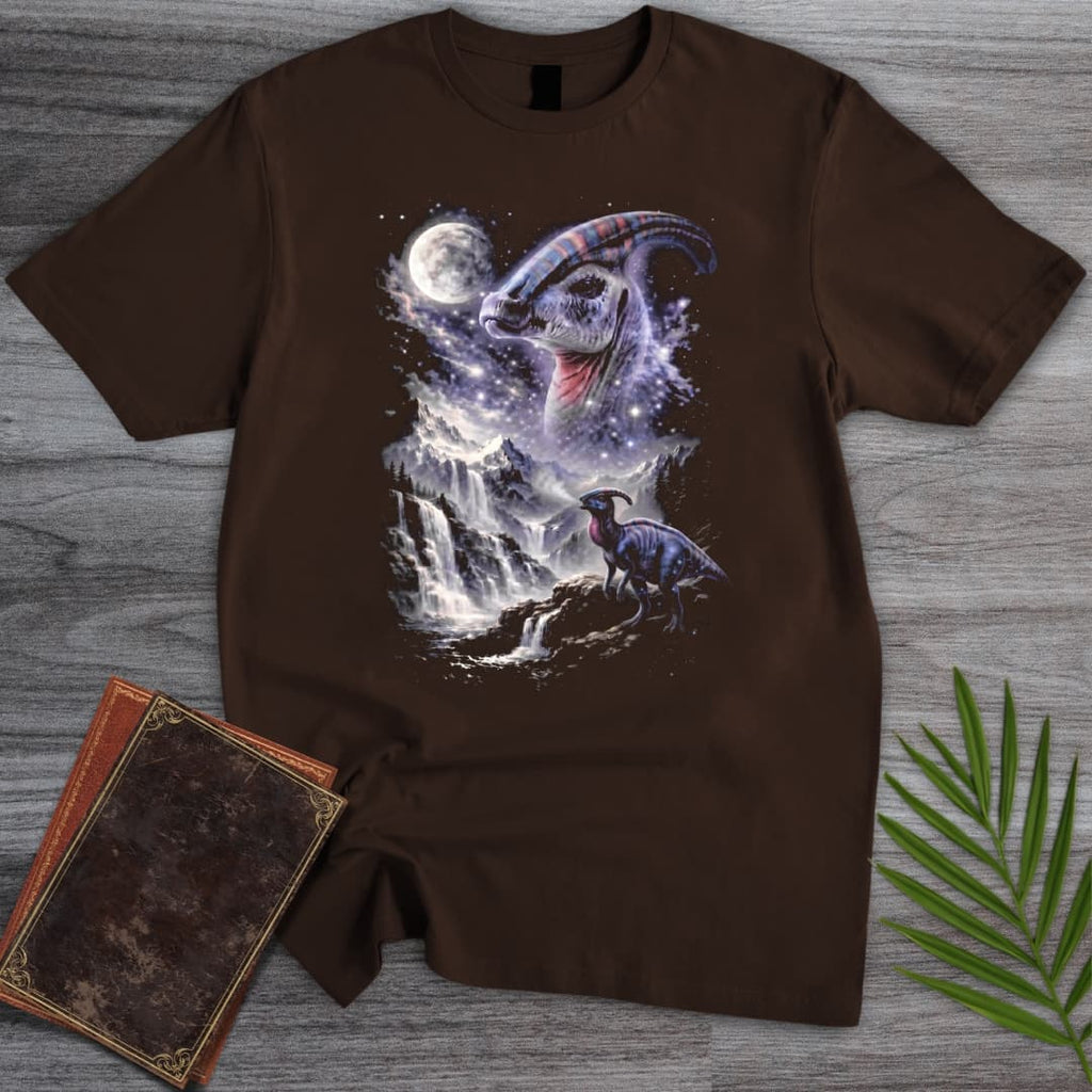 Galactic Parasaurolophus Night T-Shirt
