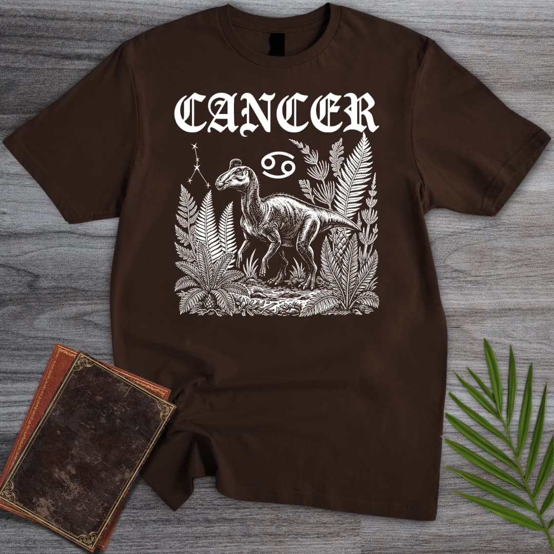 Horoscope: Maiasaura Cancer T-Shirt