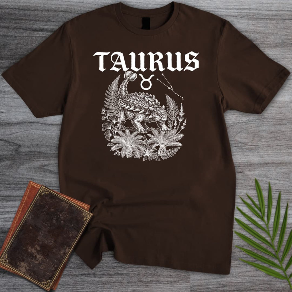 Horoscope Taurus Ankylosaurus T-Shirt