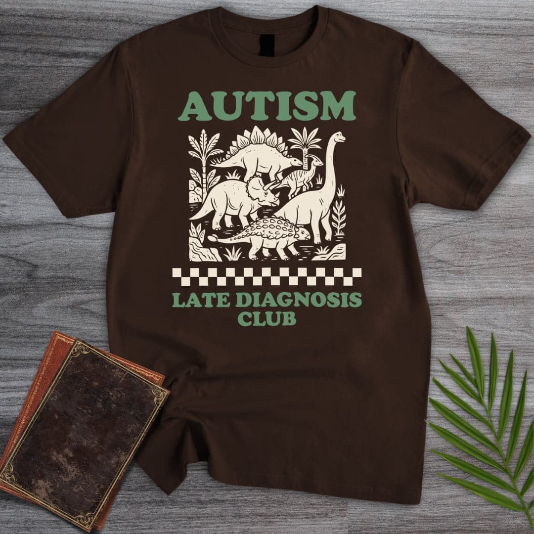 Late Diagnosis Dino Club T-Shirt