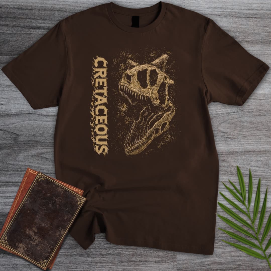 Metal Cretaceous Carnotaurus T-Shirt