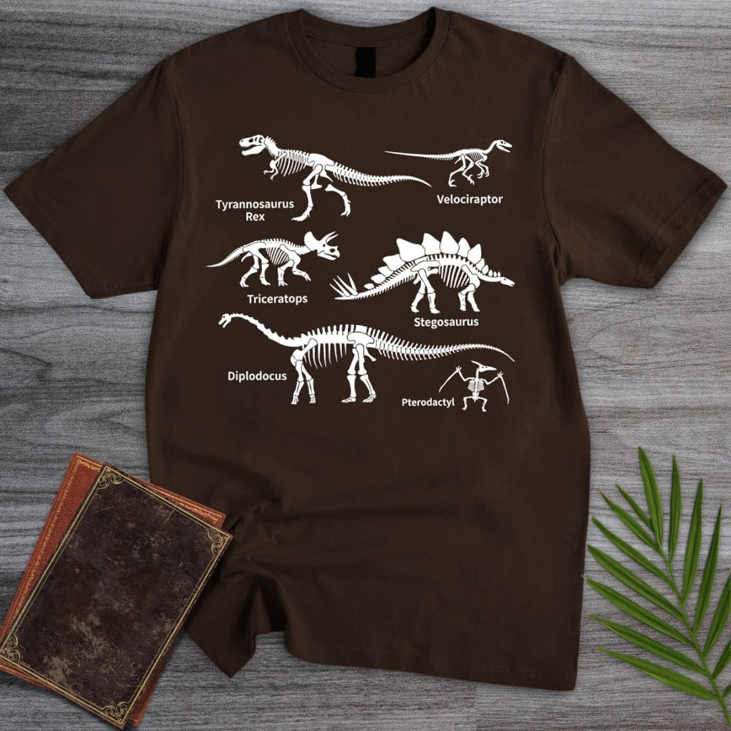 Minimalist Dino Education T-Shirt