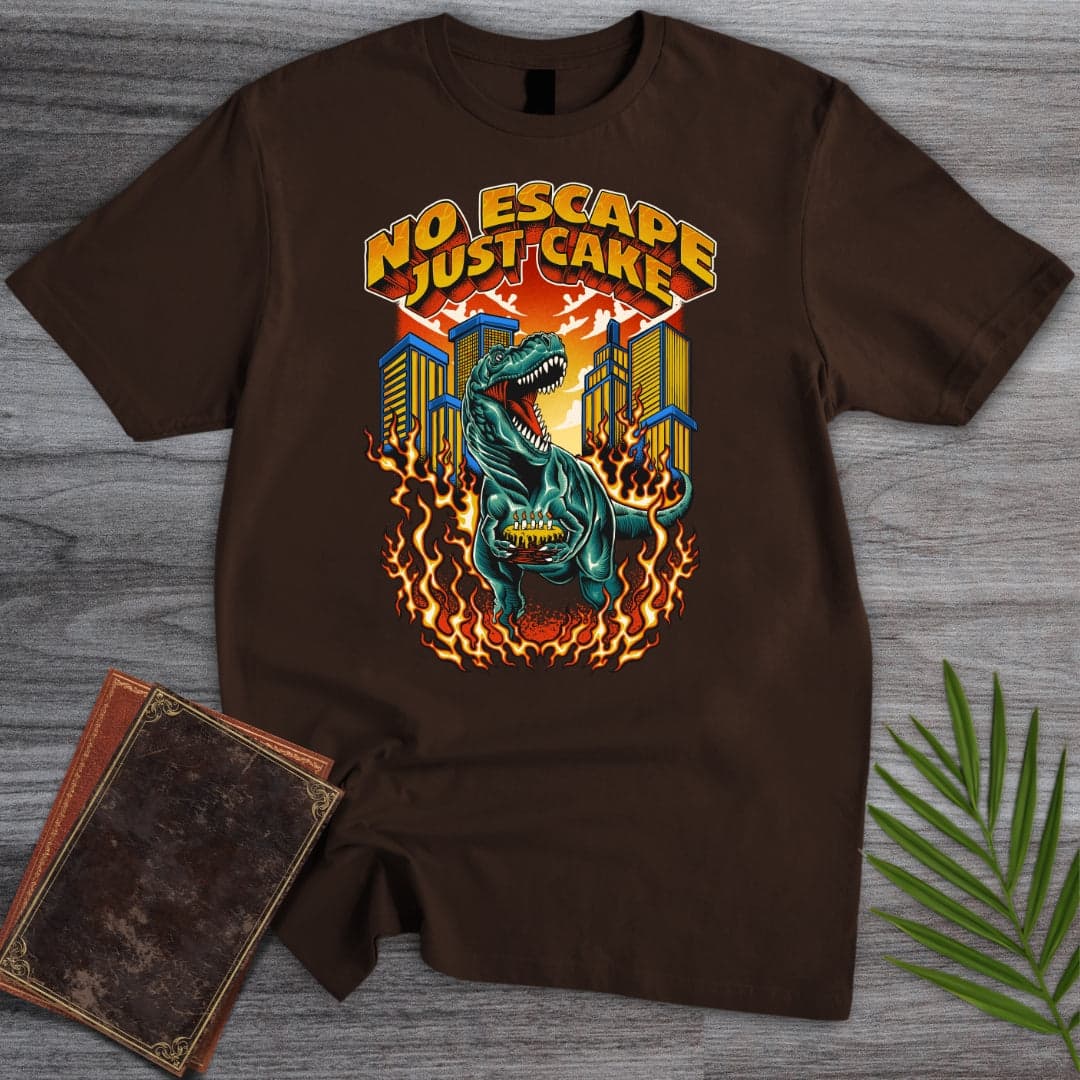 No Escape Just Cake T.rex T-Shirt