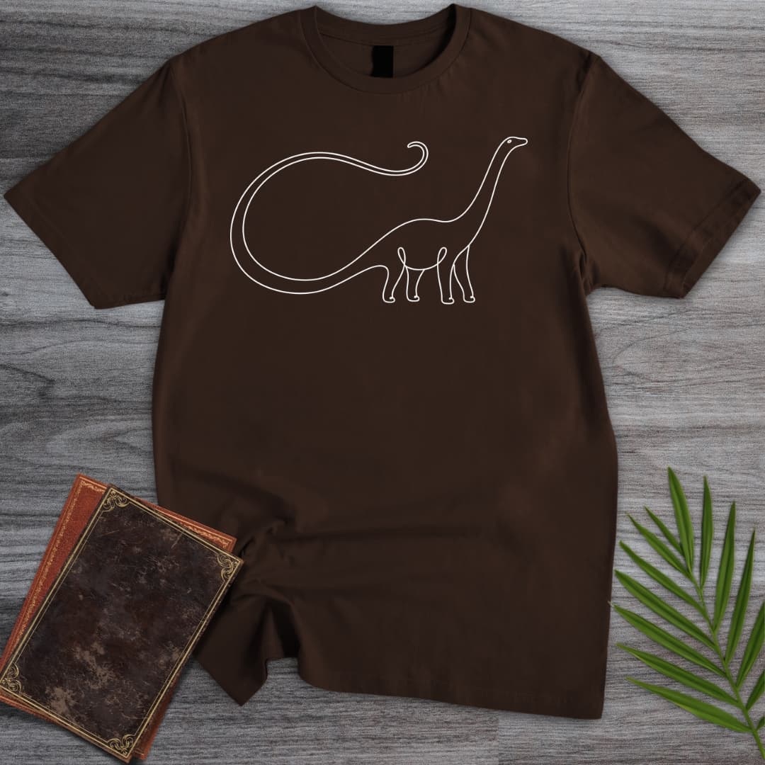 Single Stroke Diplodocus T-Shirt