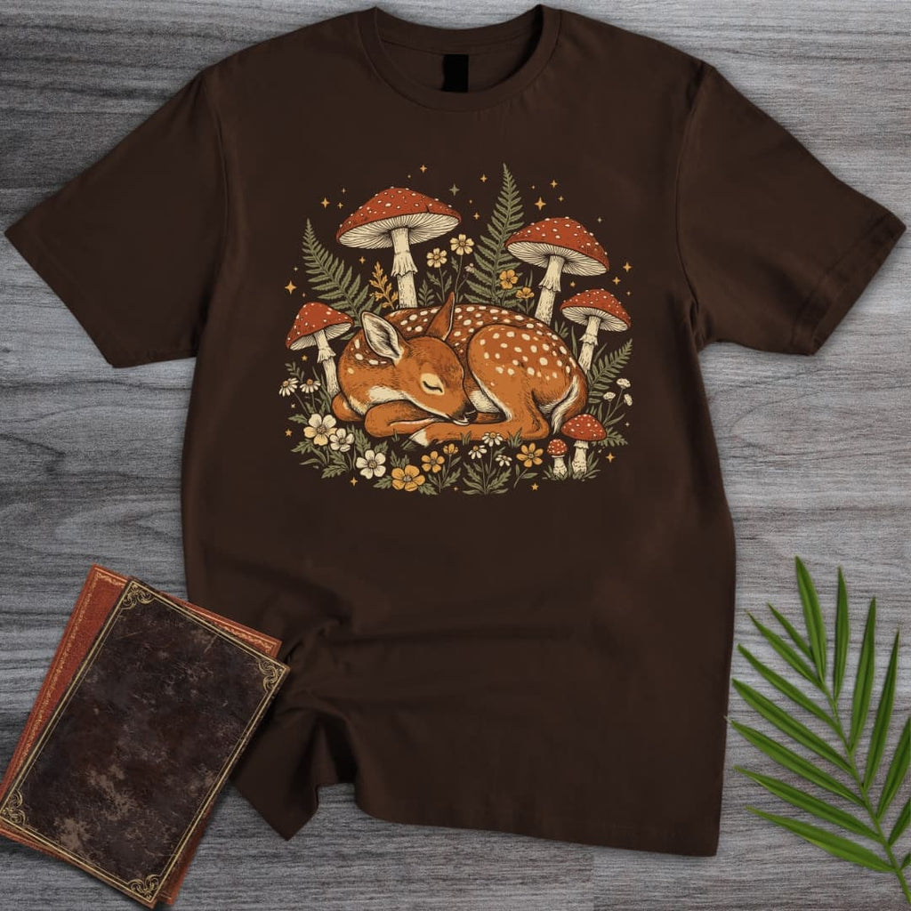 Slumbering Meadow Fawn T-Shirt