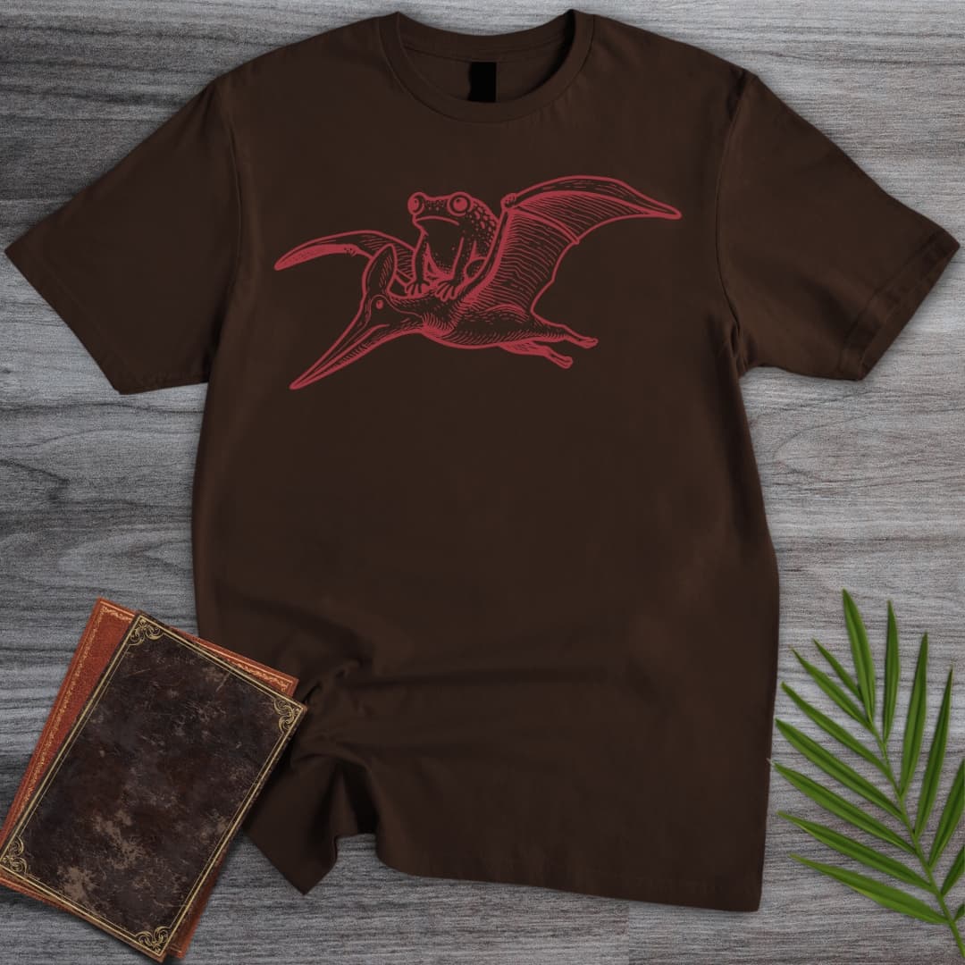 Tetydraco: Prehistoric Flying Frog T-Shirt