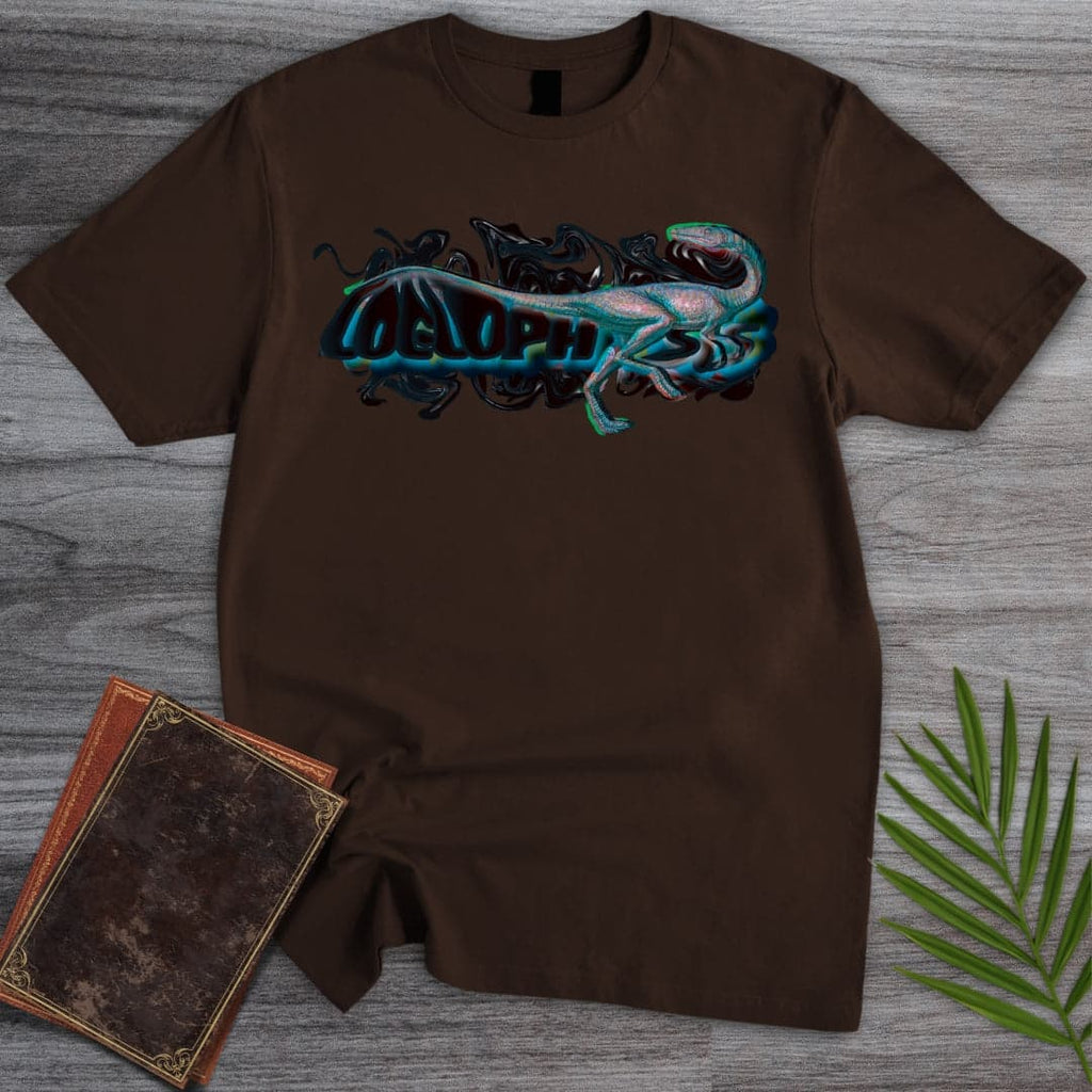 Triassic Melt Coelophysis Dark T-Shirt