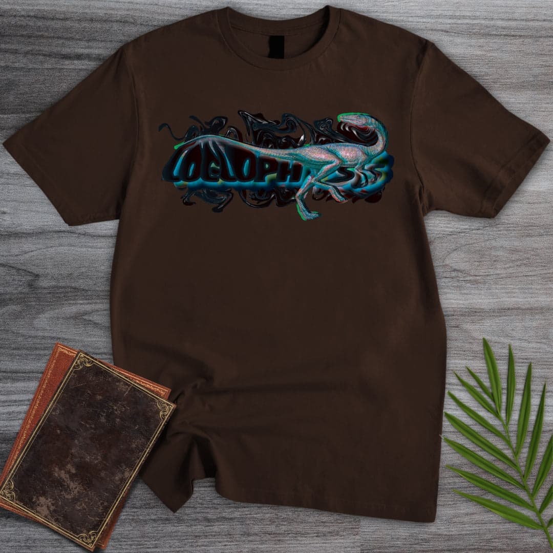 Triassic Melt Coelophysis Dark T-Shirt