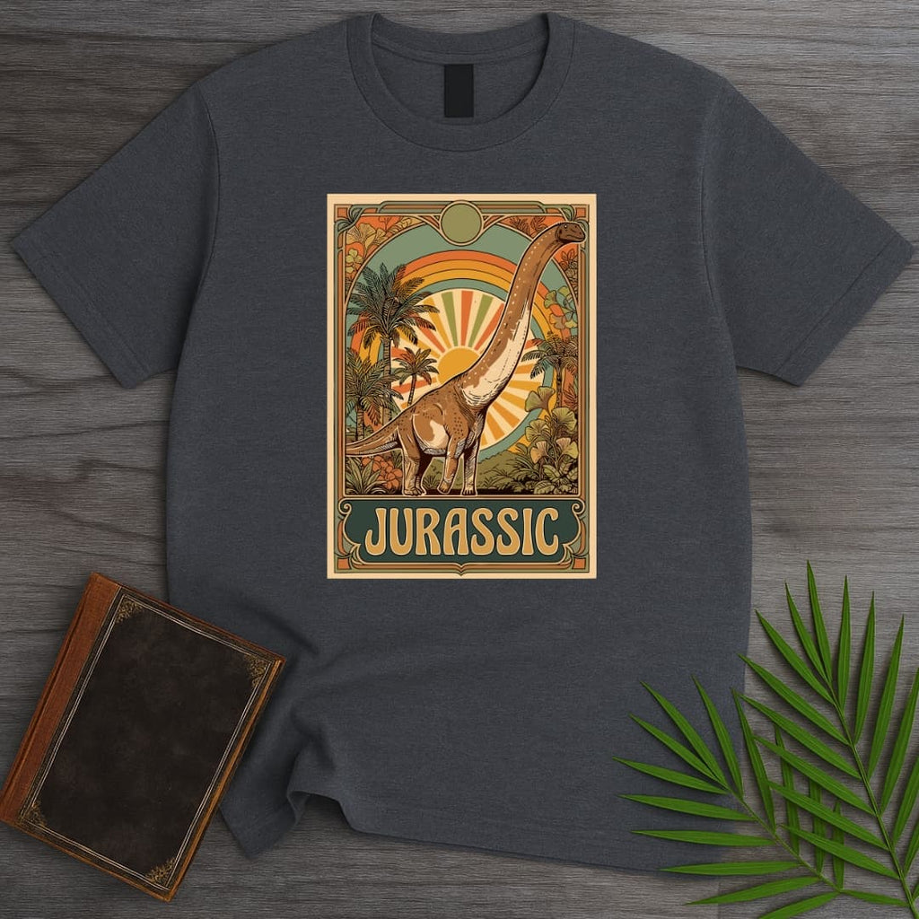 70s Vintage Jurassic Sauroposeidon T-Shirt