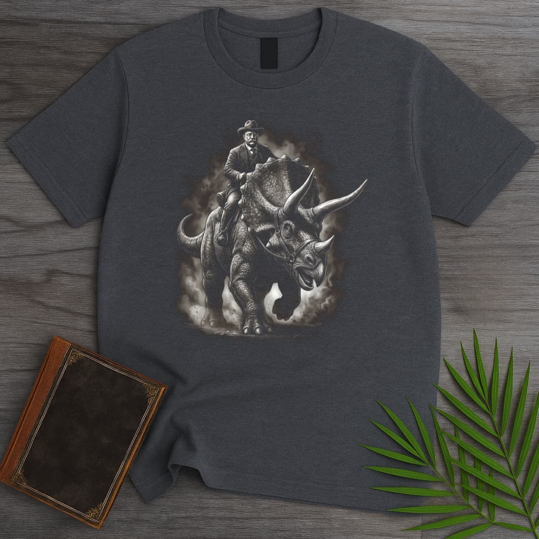 Americas 250th Dauntless Roosevelt Triceratops T-Shirt