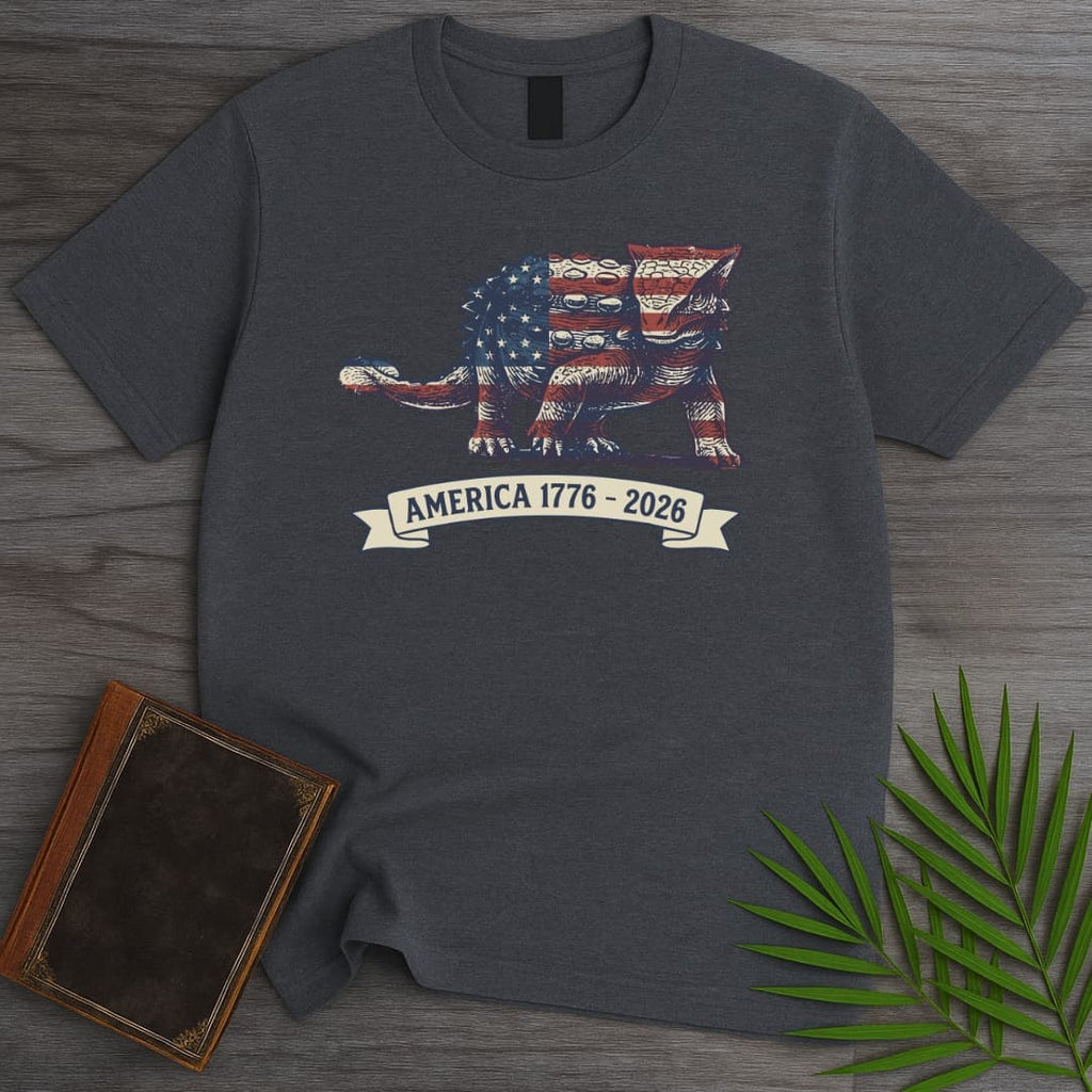 Armored Dinosaur Americas 250th T-Shirt