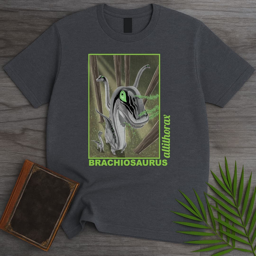Brachiosaurus - Ancient Forest Shadow T-Shirt
