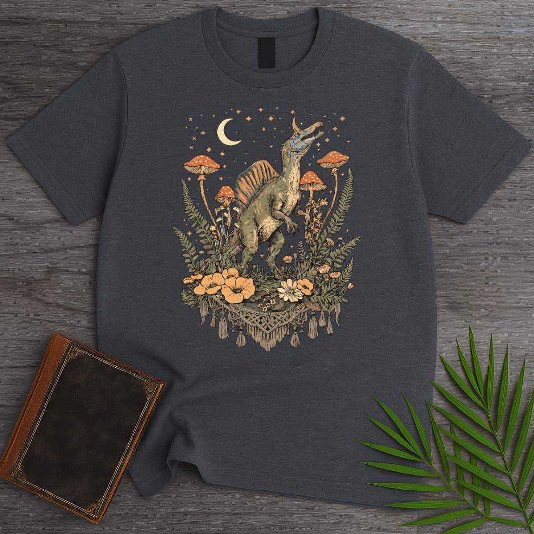 Cottagecore Spinosaurus Mirabilis T-Shirt
