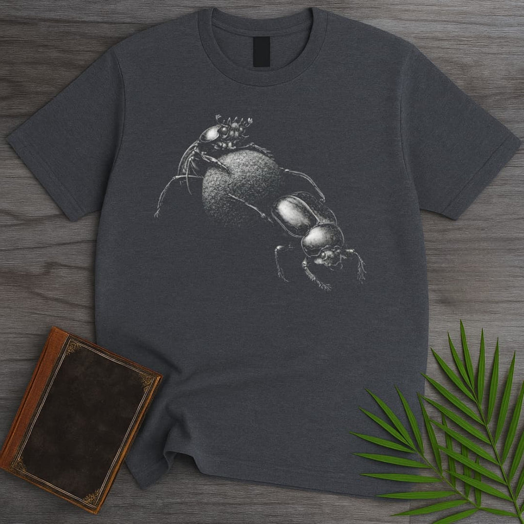 Dung Beetle Poop Pushers T-Shirt