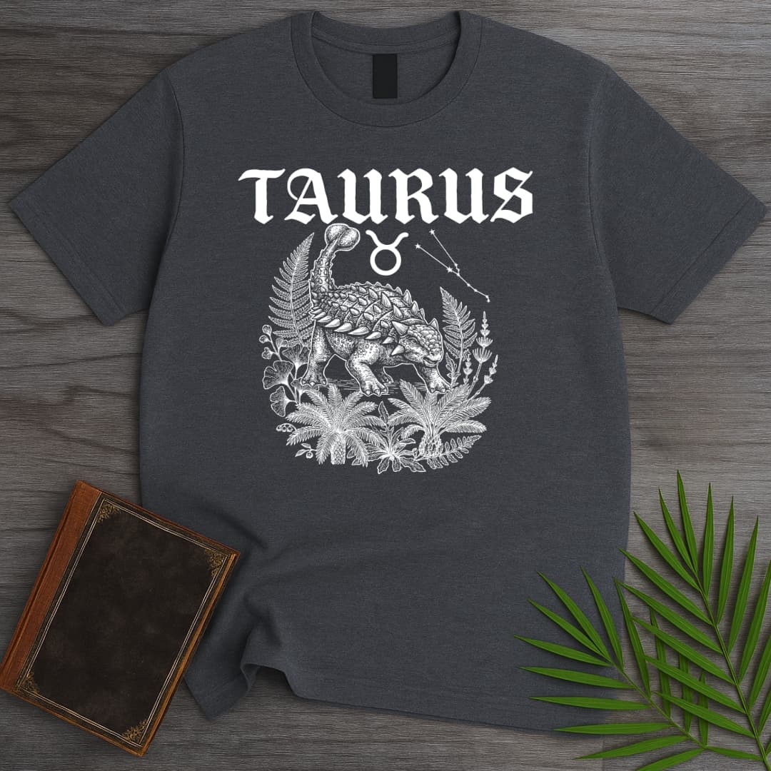 Horoscope Taurus Ankylosaurus T-Shirt