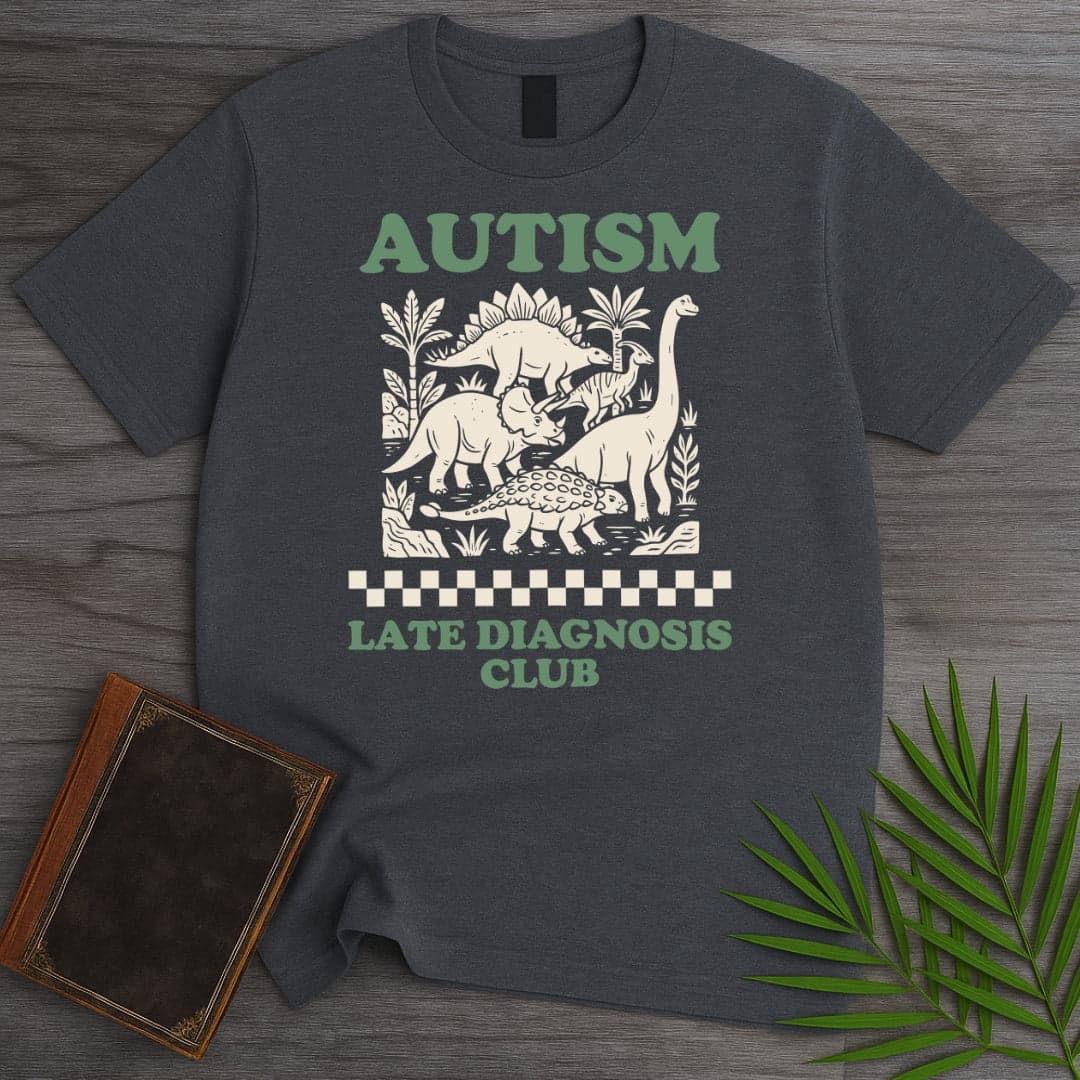 Late Diagnosis Dino Club T-Shirt