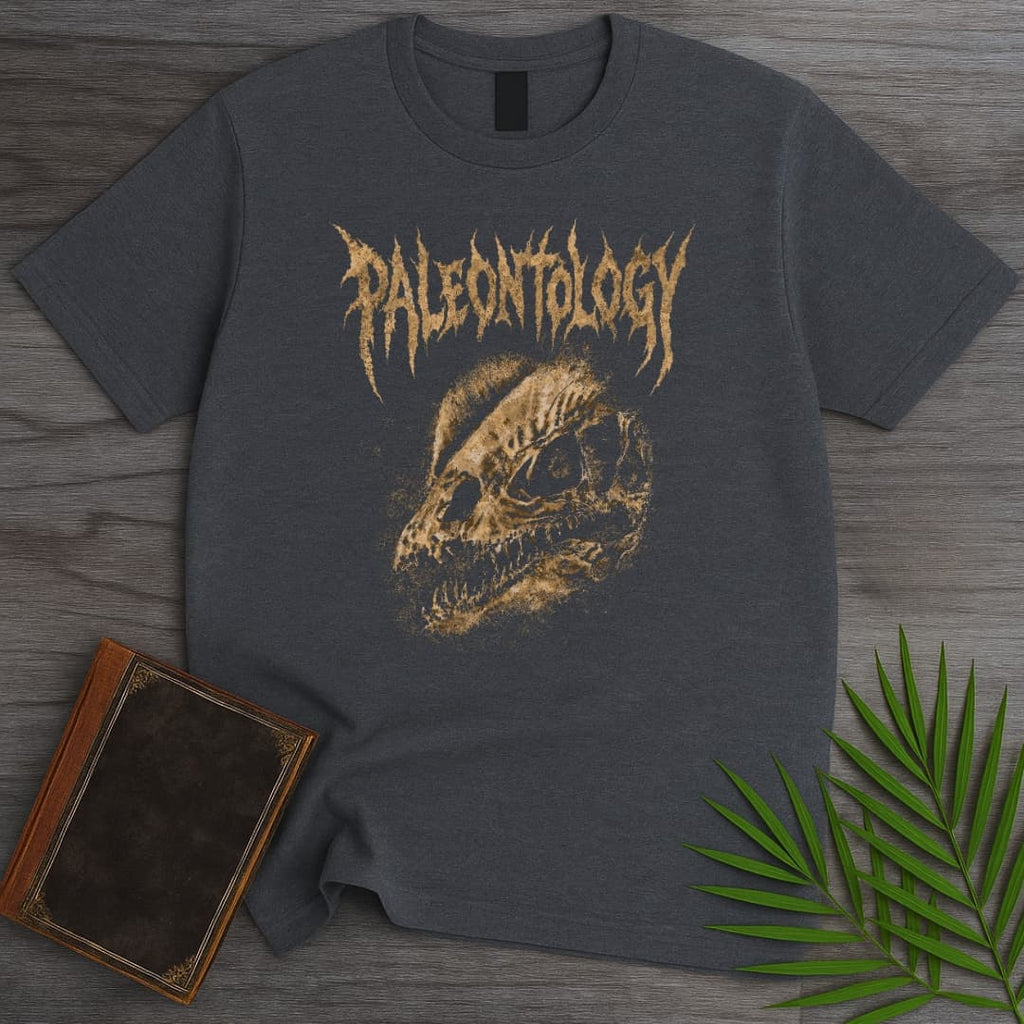 Metal Jurassic Dilophosaurus T-Shirt