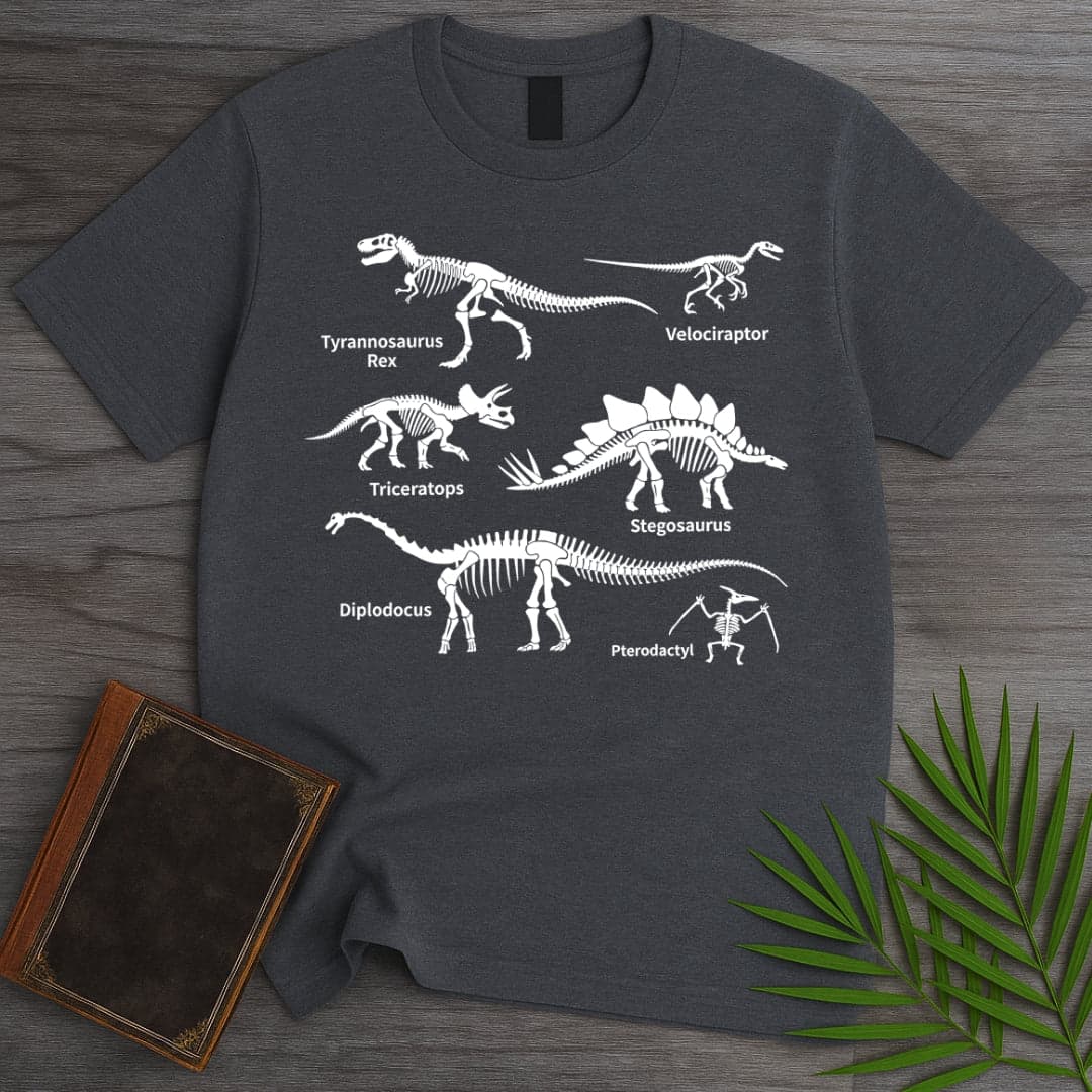 Minimalist Dino Education T-Shirt