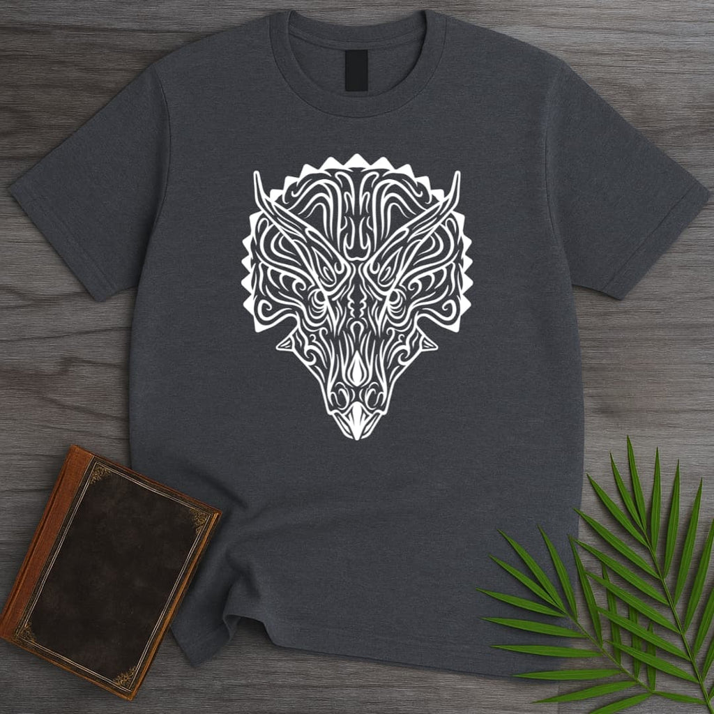 Minimalist Three-Horned-Face T-Shirt