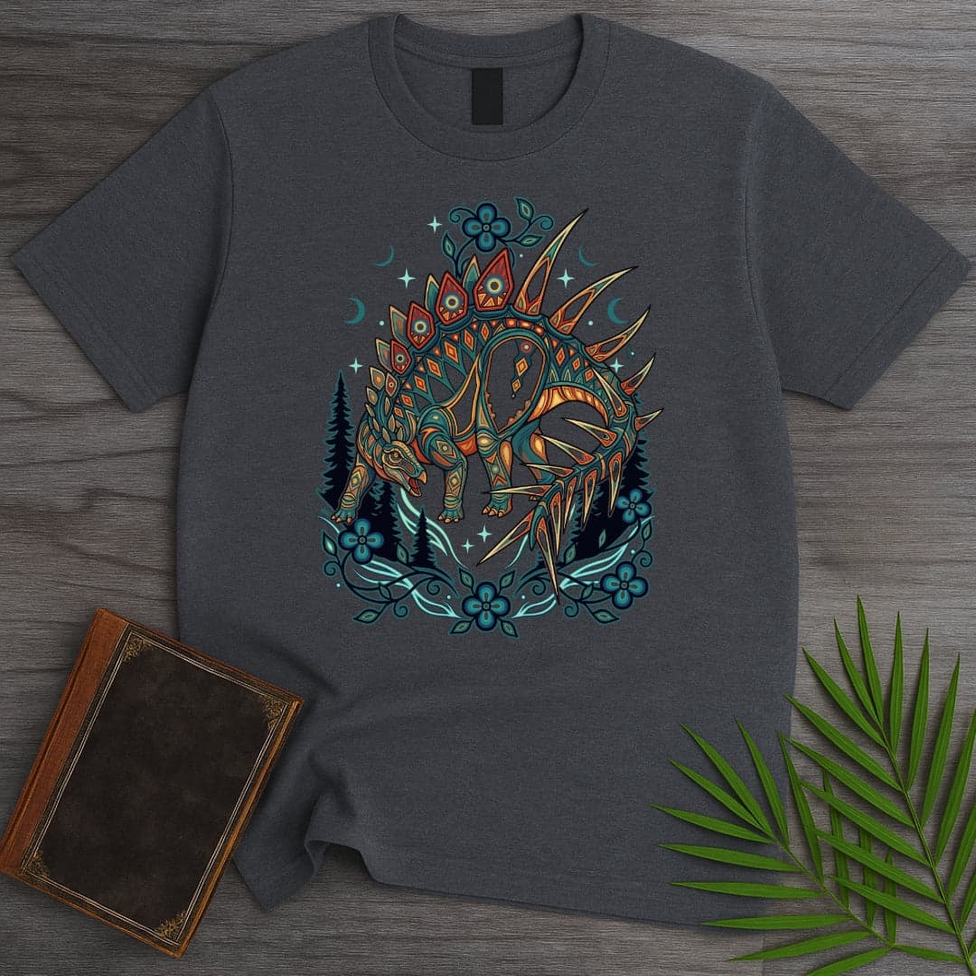 Miragaia: Cousin of Stegosaurus T-Shirt