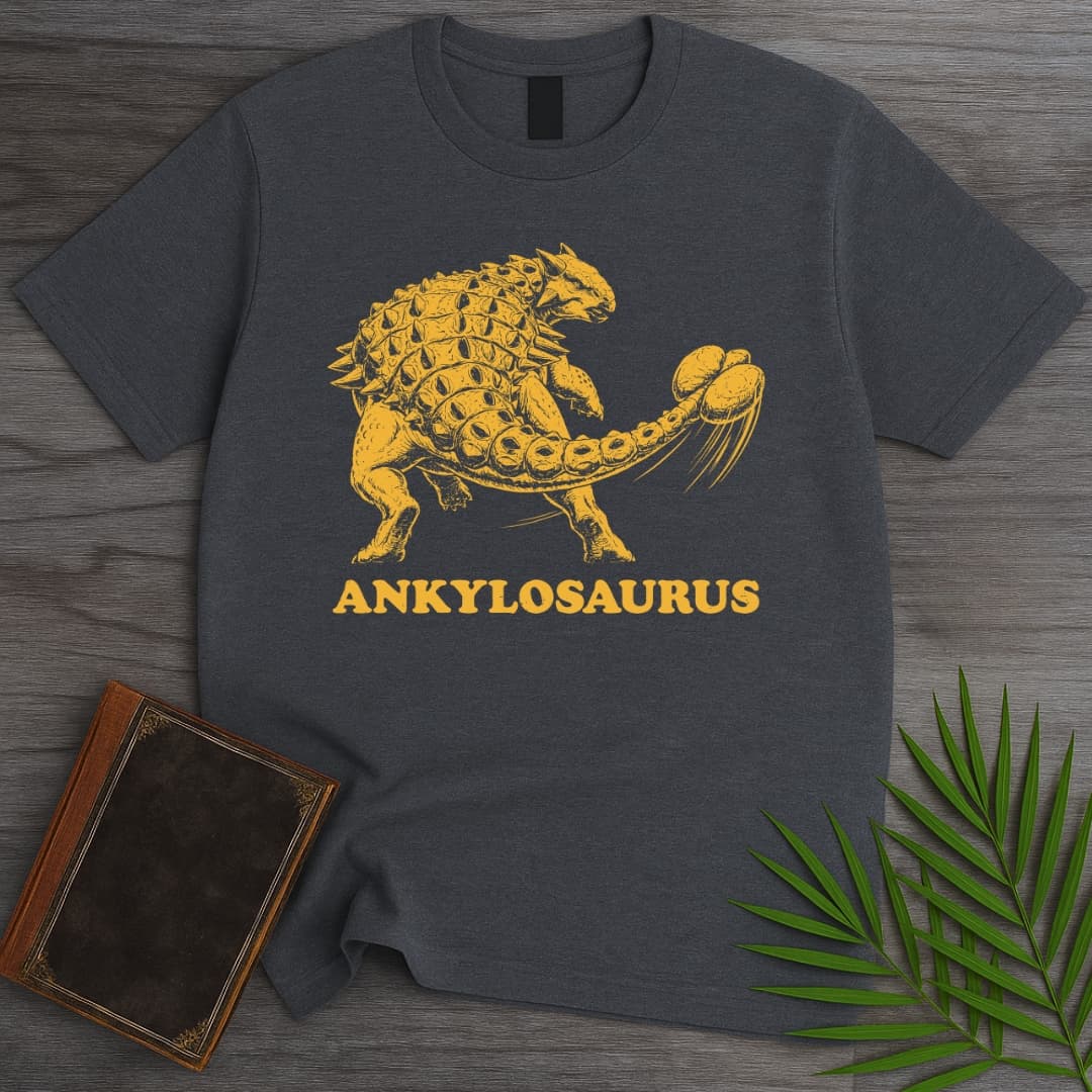 Old School Ankylosaurus T-Shirt