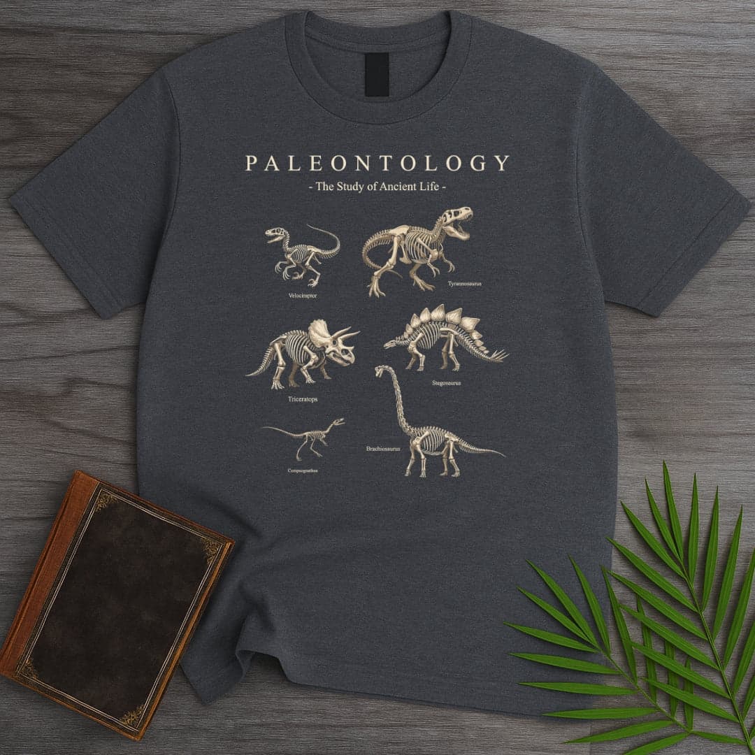Paleontology Fossil Museum T-Shirt