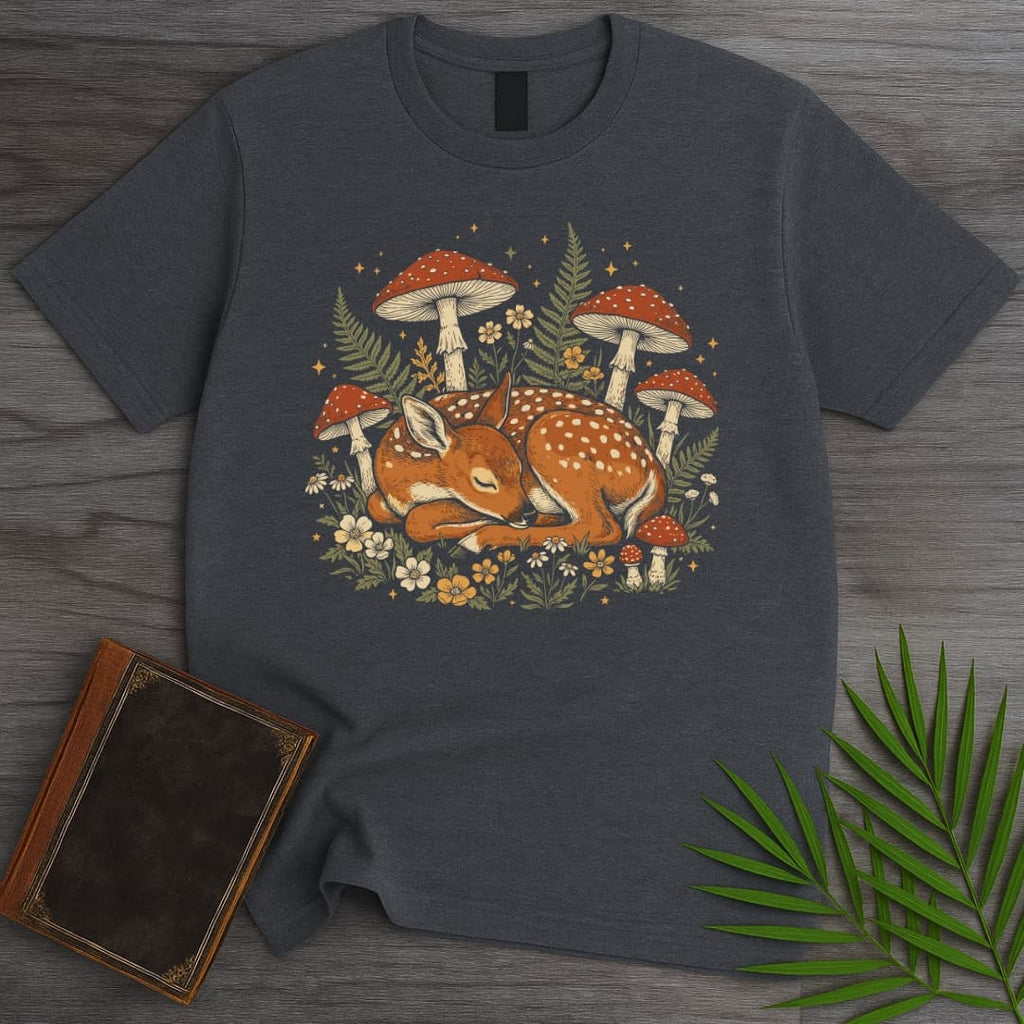 Slumbering Meadow Fawn T-Shirt