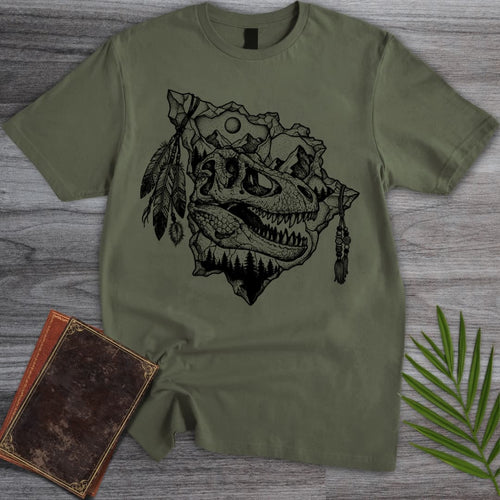 A Crack in T.rex Time T-Shirt