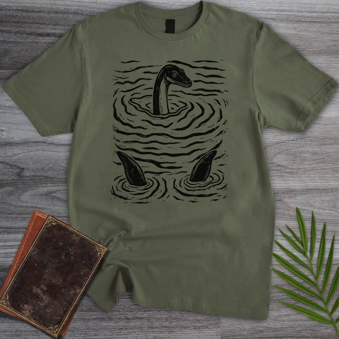A Simple Plesiosaurus Swim T-Shirt