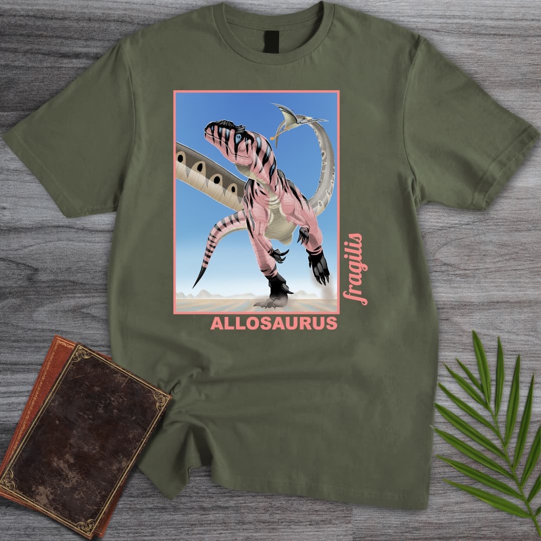Allosaurus - Desert Phantom Stripe T-Shirt