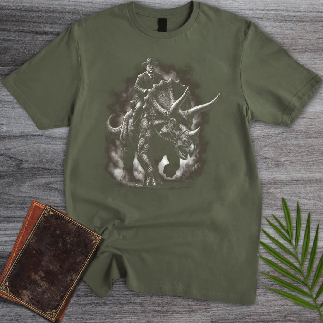 Americas 250th Dauntless Roosevelt Triceratops T-Shirt