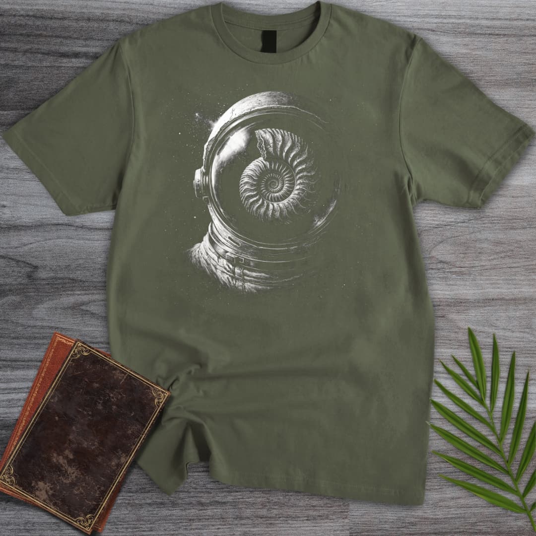 Ammonite to Astronaut T-Shirt