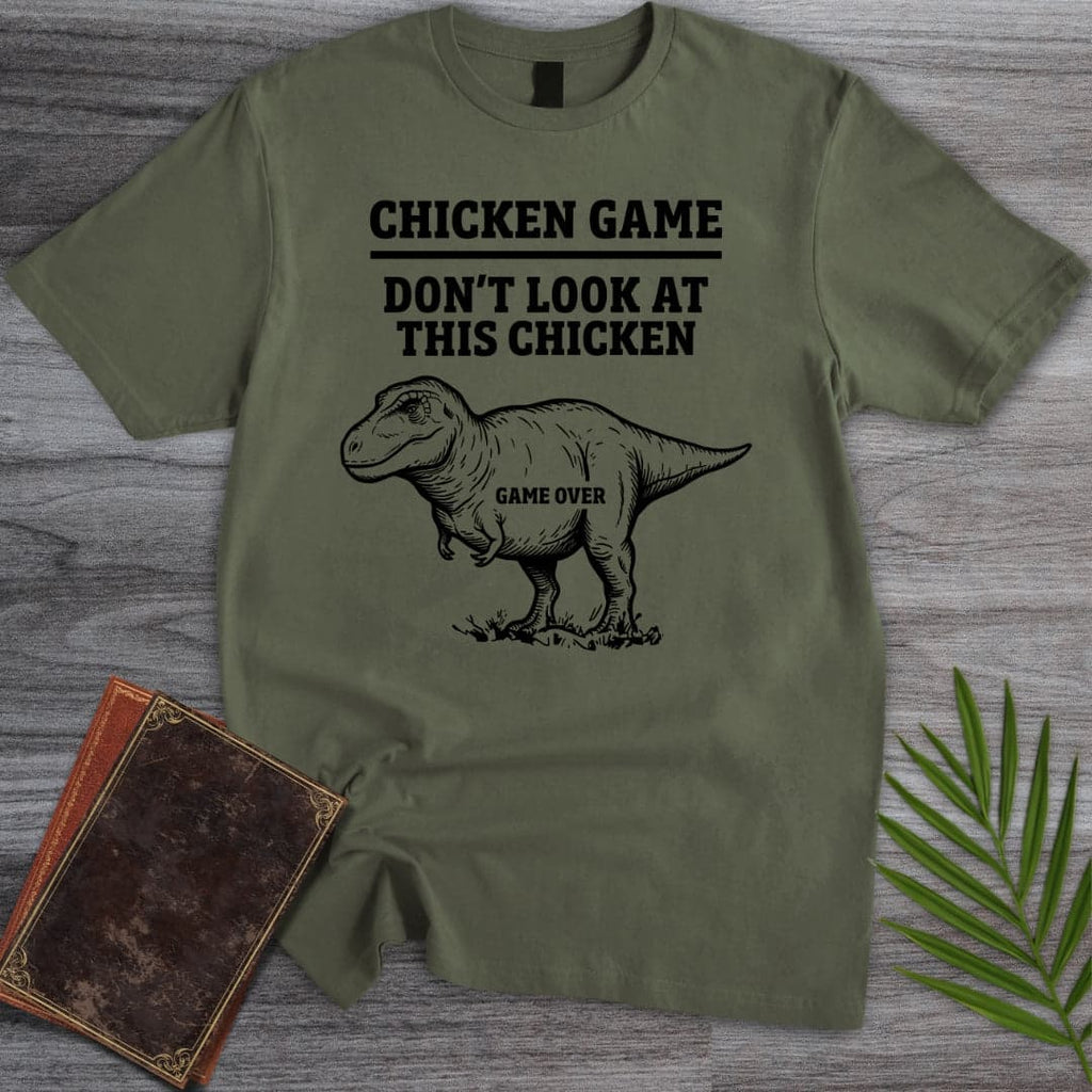 Chicken Game T.rex T-Shirt