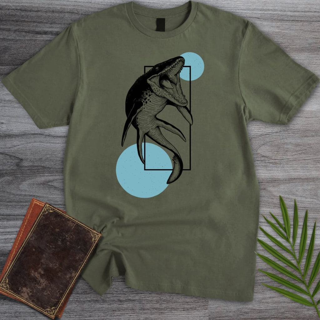 Great Deep Mosasaurus Ocean T-Shirt